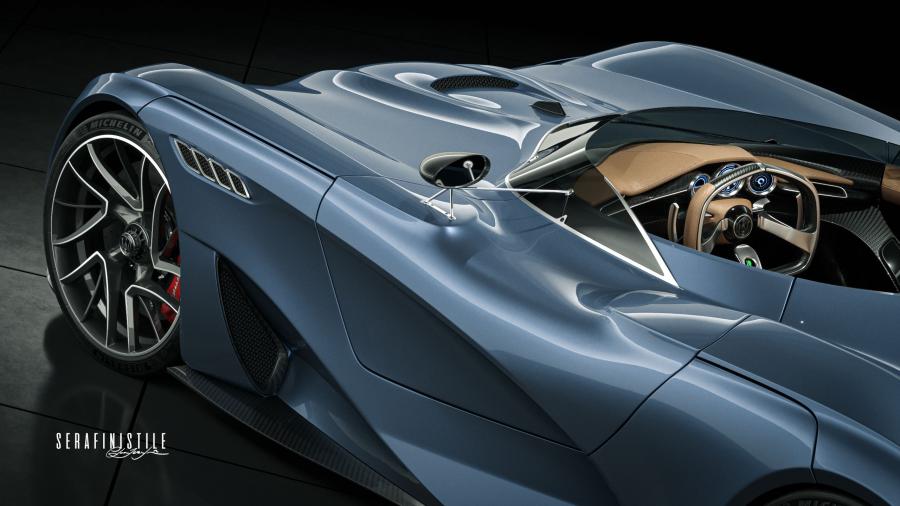 Детали экстерьера Maserati Millemiglia Concept by SerafiniStile 2020 года  (фото 13 из 16)